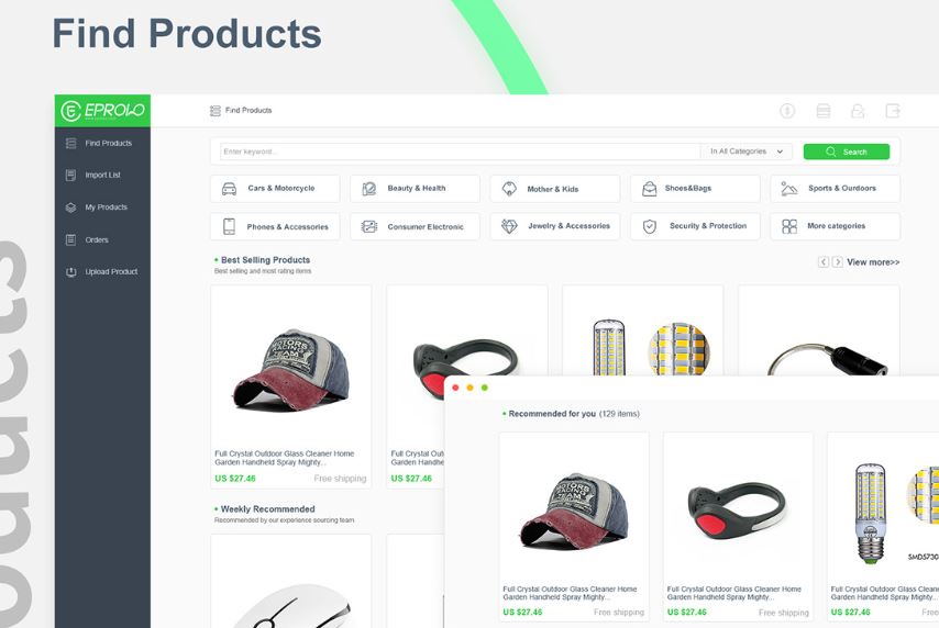 Eprolo values its customers that is drop shippers and grants them discounts