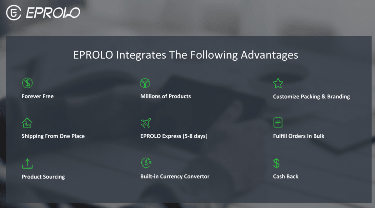Eprolo assists you to import products from AliExpress