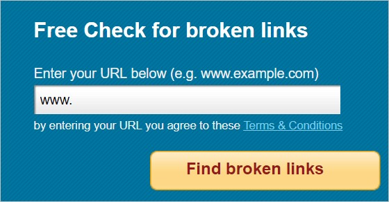 Free Broken Link Checker Online Dead Link Checking Tool