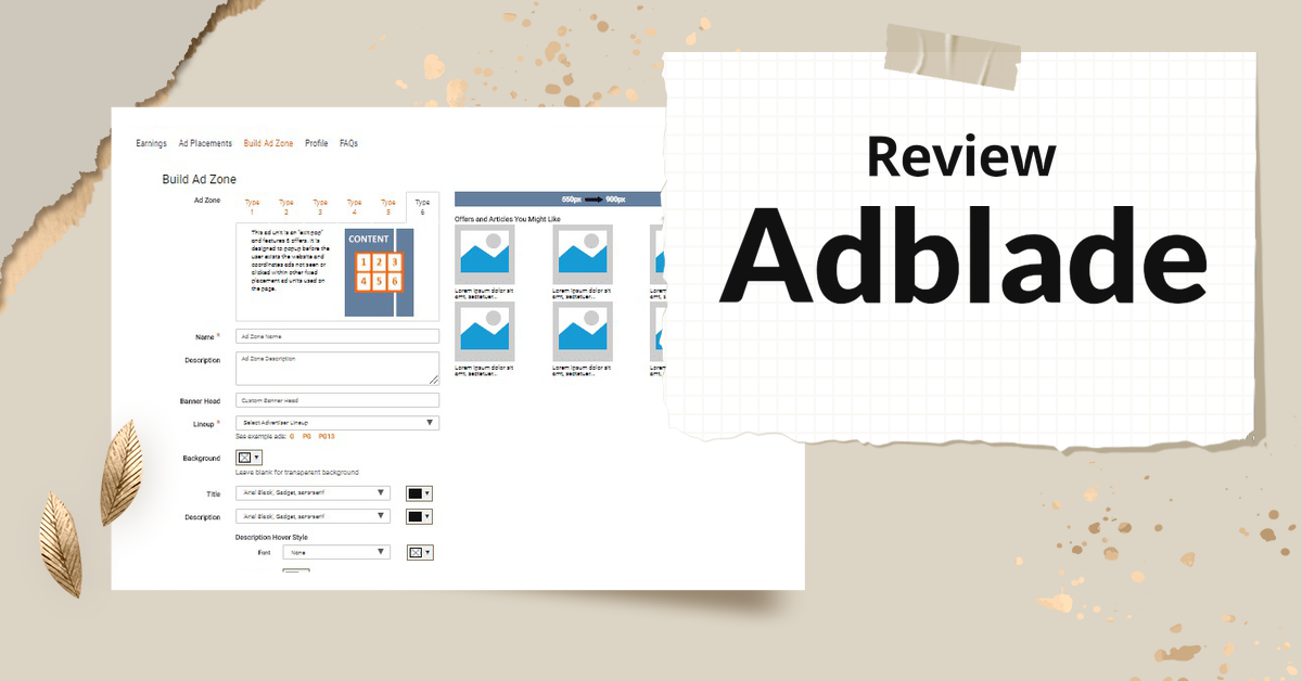 Adblade,Adblade review