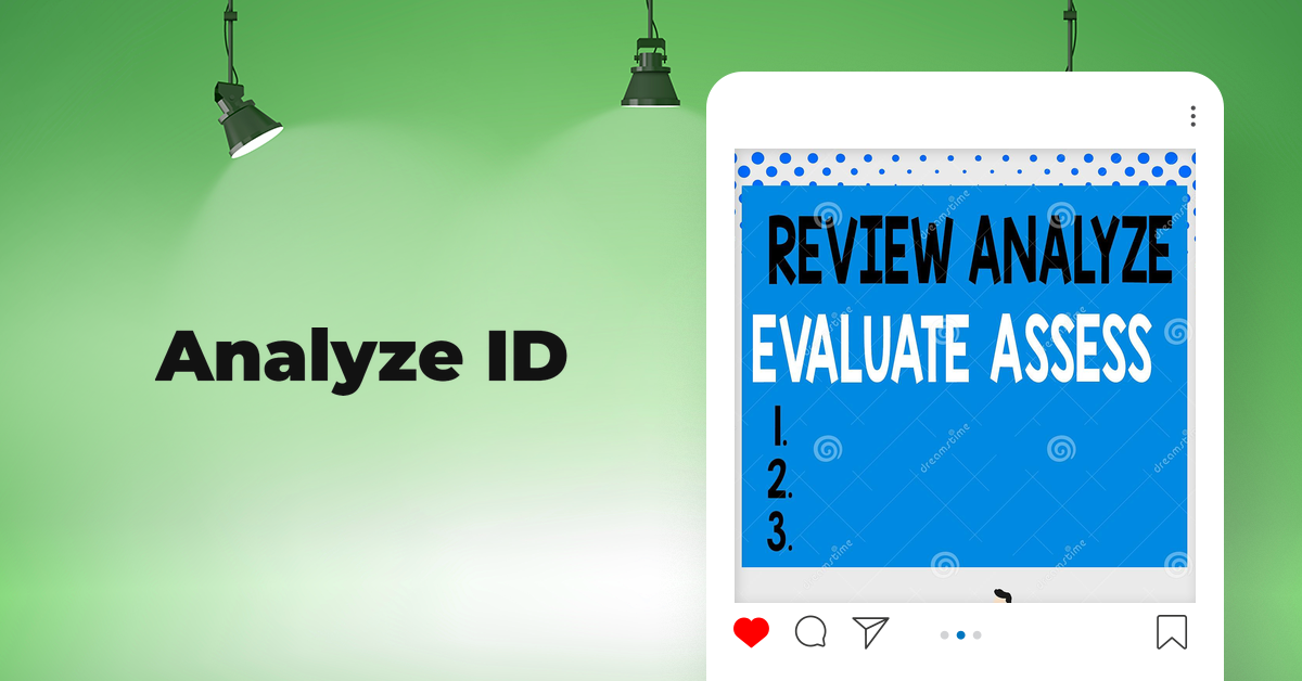 Analyze ID,Analyze ID review