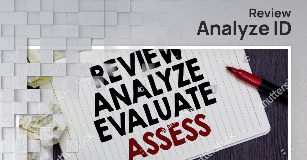 Analyze ID,Analyze ID review