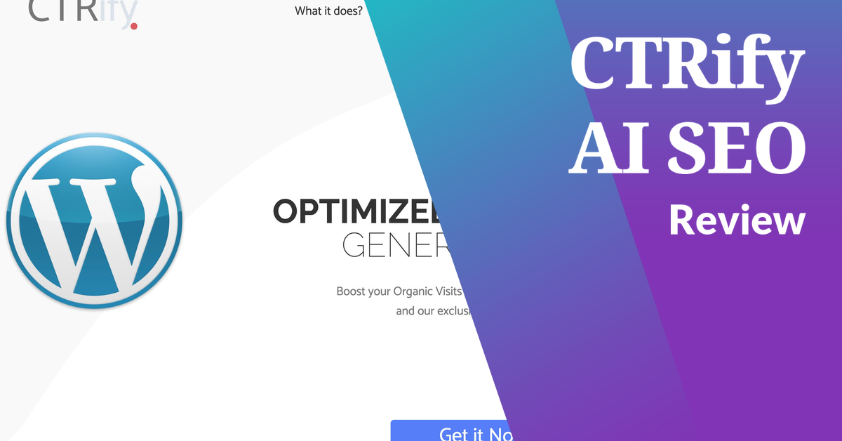 CTRify AI SEO,CTRify AI SEO review