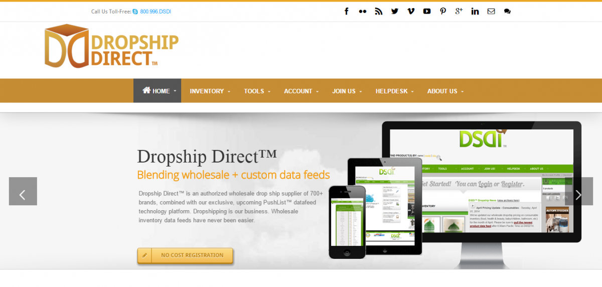 dropship direct from manufacturer