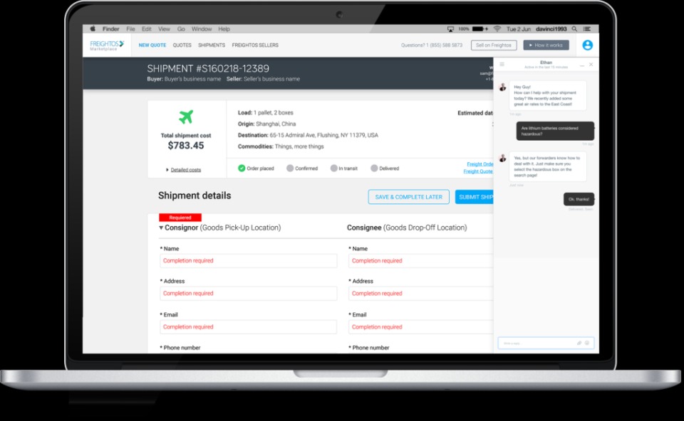 freightos.com review