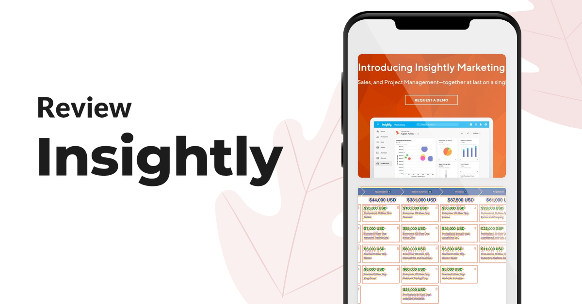 Insightly,Insightly review