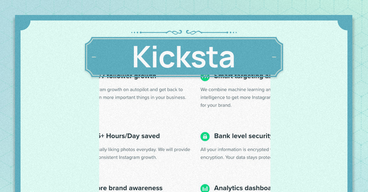 Kicksta,Kicksta review