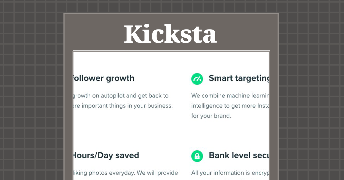 Kicksta,Kicksta review