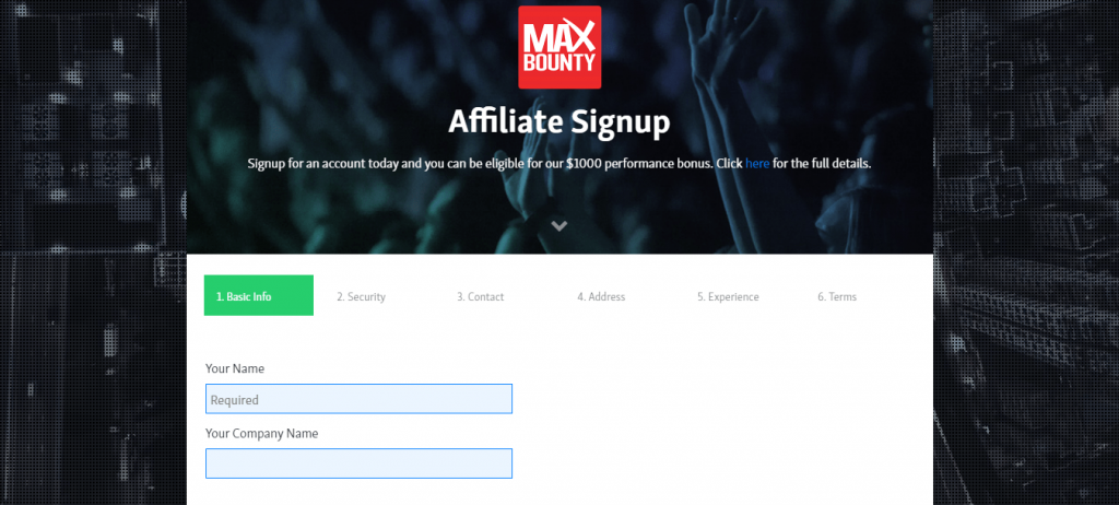 maxbounty affiliate
