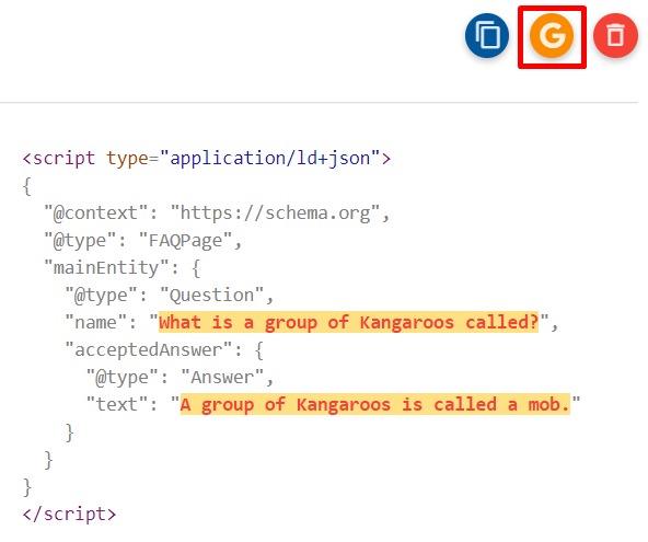 merkle’s schema markup generator