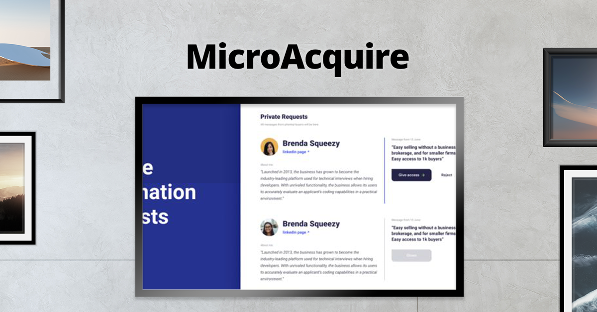 MicroAcquire,MicroAcquire review