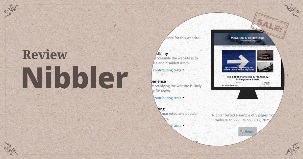 nibbler test any website,nibbler test any website review