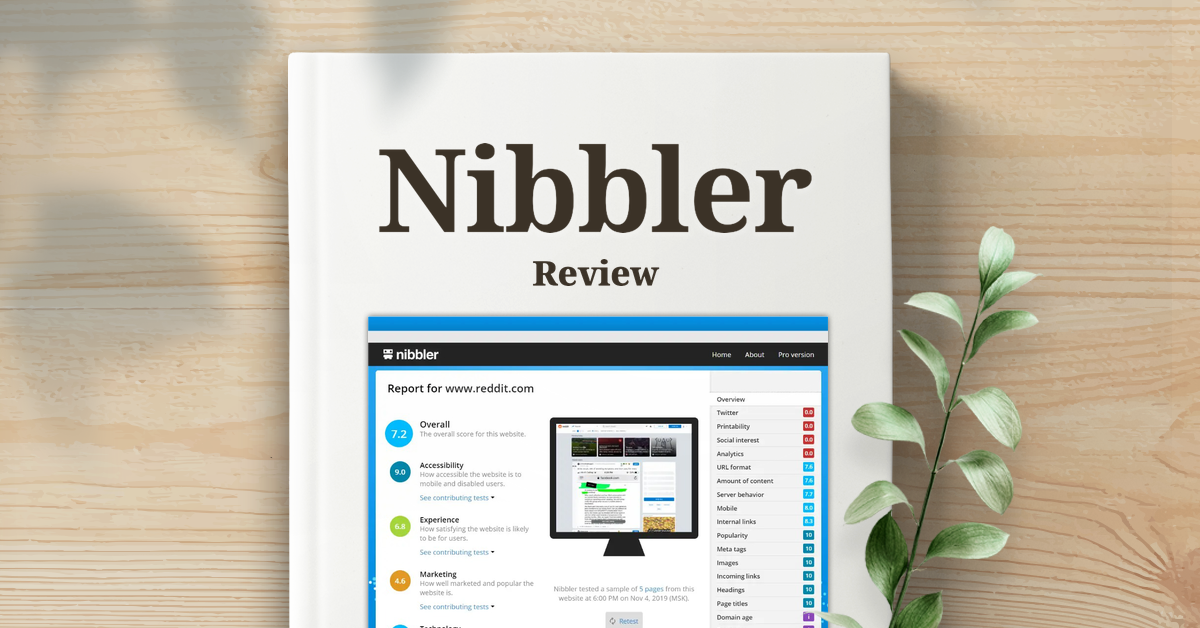 nibbler test any website,nibbler test any website review