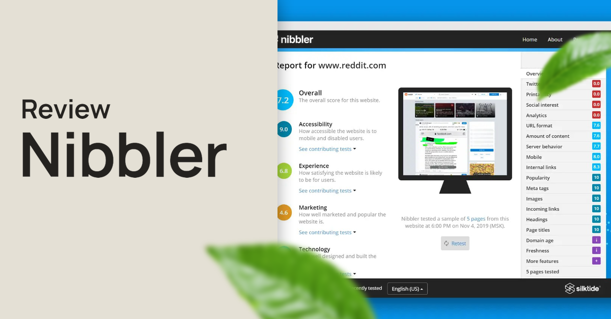 nibbler test any website,nibbler test any website review