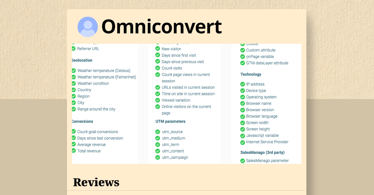 Omniconvert,Omniconvert review