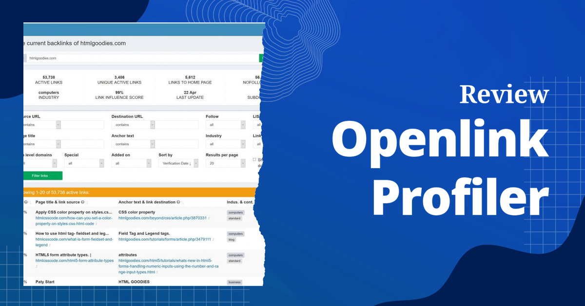 openlinkprofiler,openlinkprofiler review