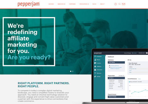 what is pepperjam network
