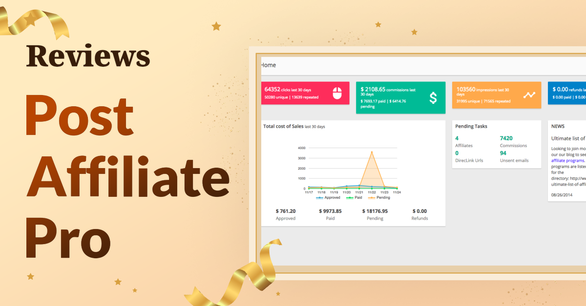 Post Affiliate Pro,Post Affiliate Pro review