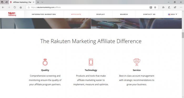 rakuten marketing affiliate