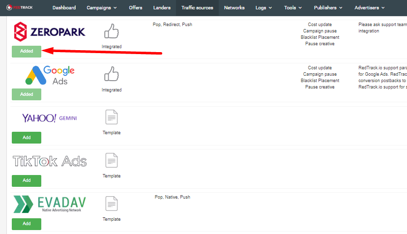 zeropark adult campaigns