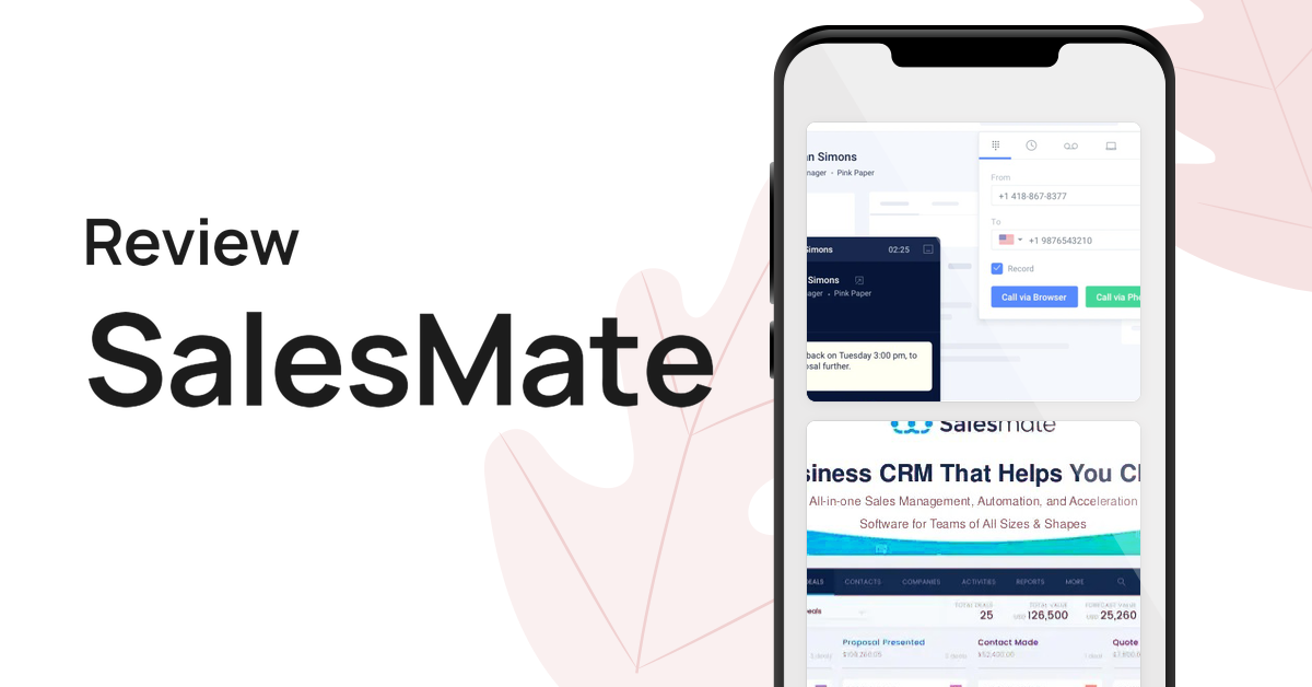 SalesMate,SalesMate review