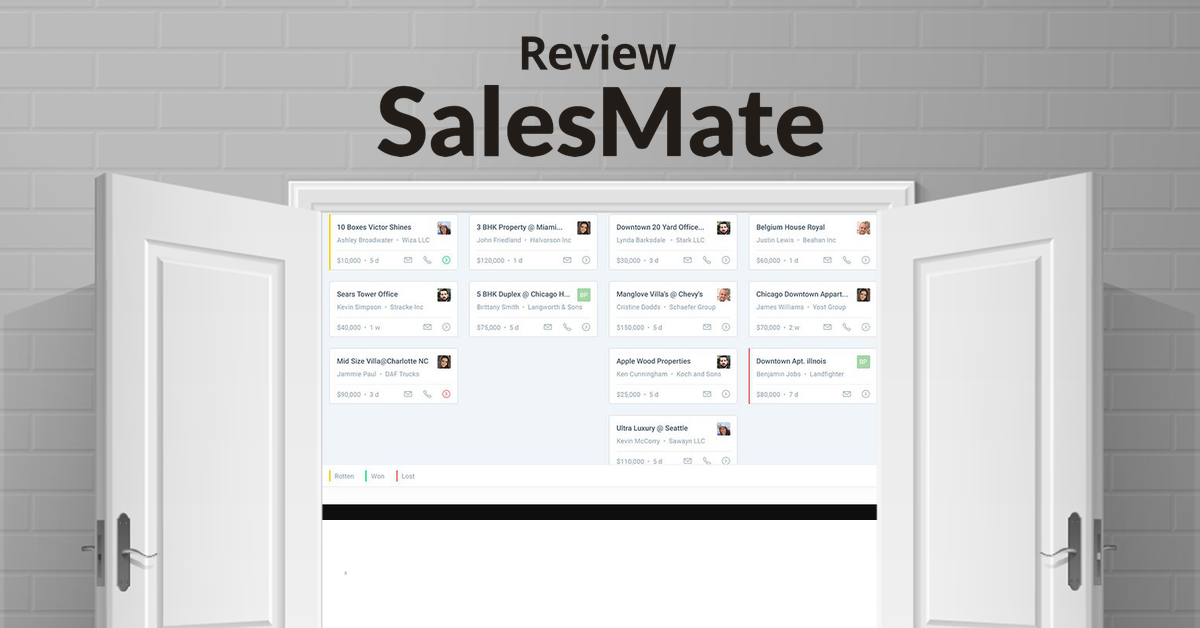 SalesMate,SalesMate review