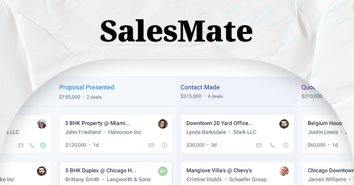 SalesMate,SalesMate review