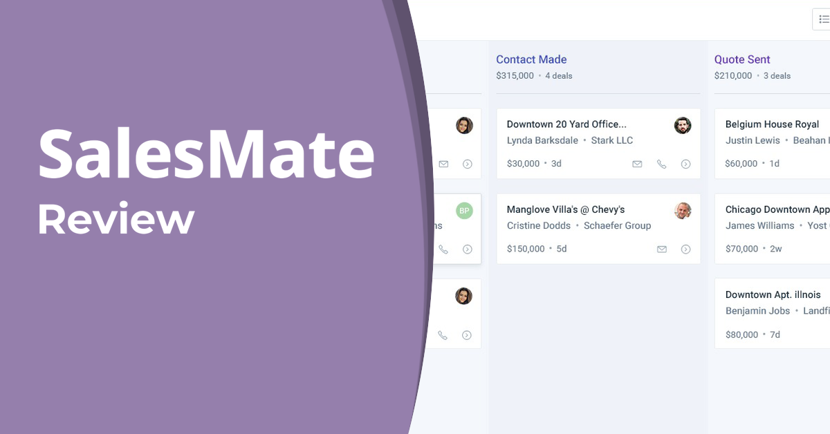 SalesMate,SalesMate review
