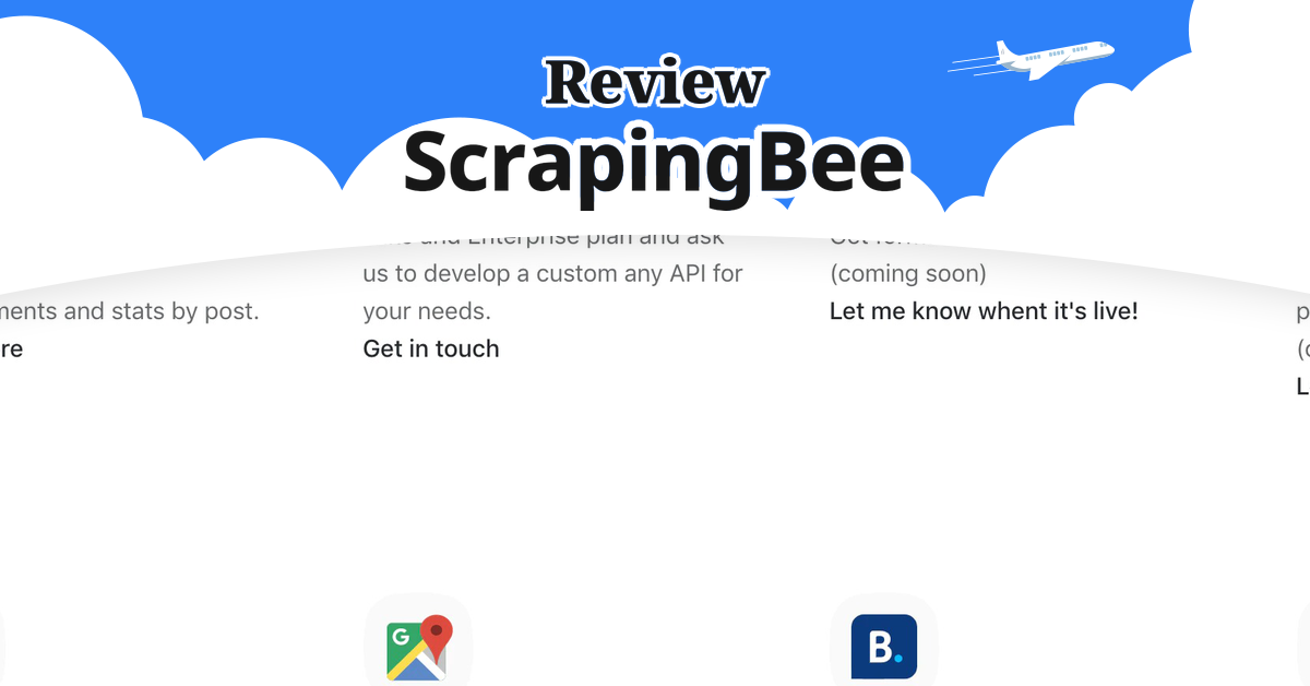 ScrapingBee,ScrapingBee review