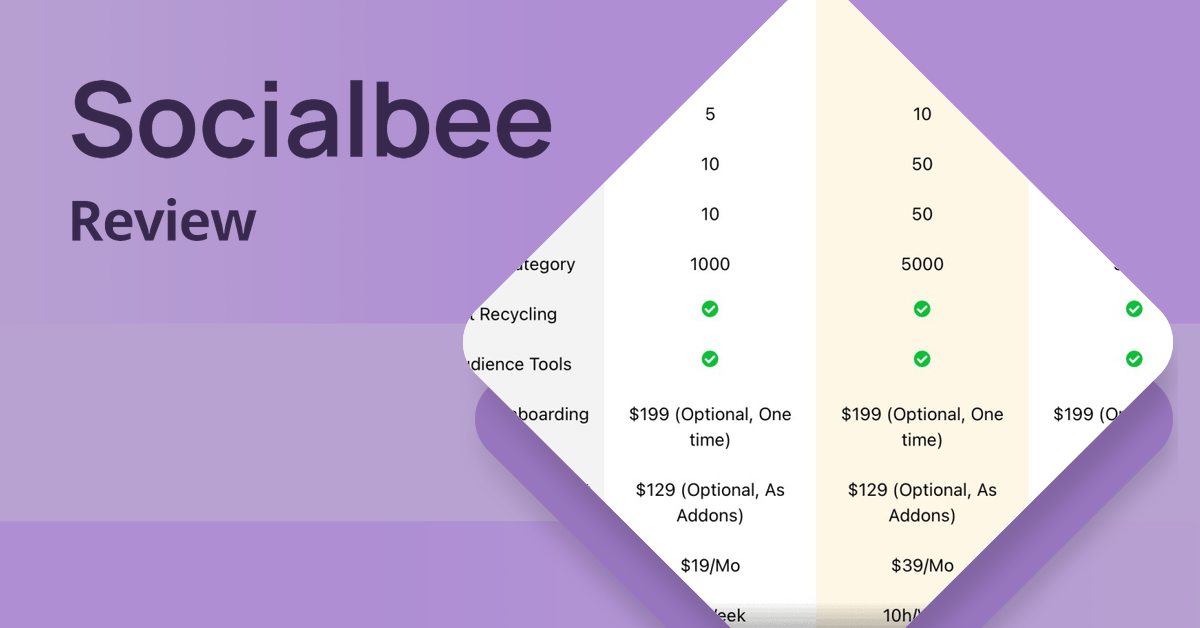 socialbee, socialbee review