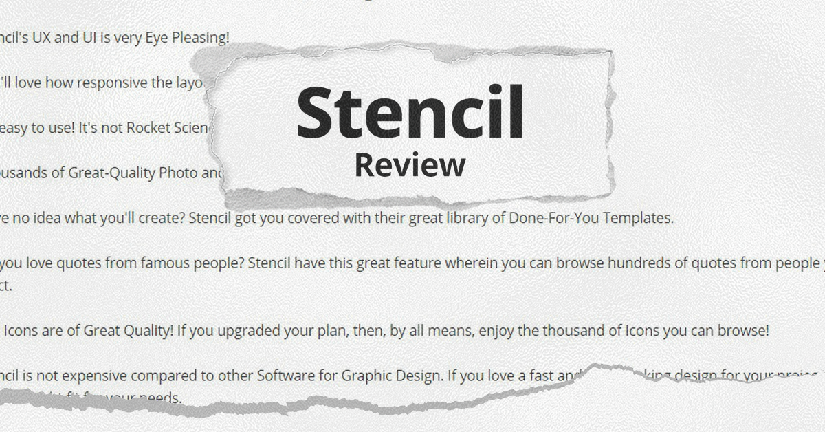 Stencil,Stencil review