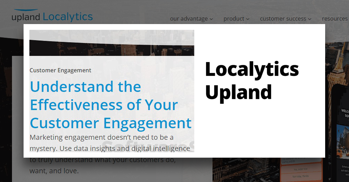 Localytics Upland ,Localytics Upland review