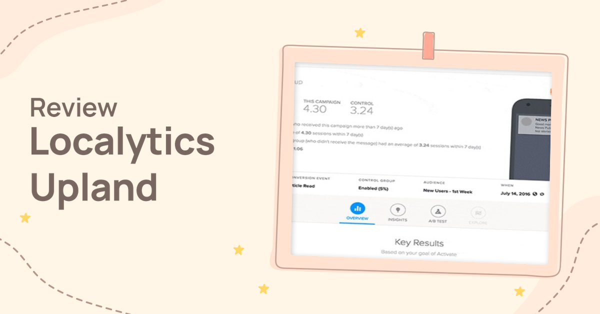 Localytics Upland ,Localytics Upland review