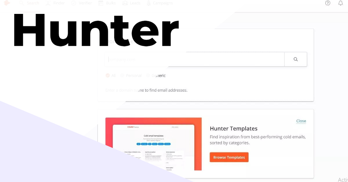 hunter, hunter find email