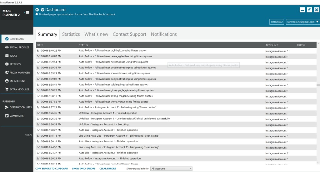 mass planner download