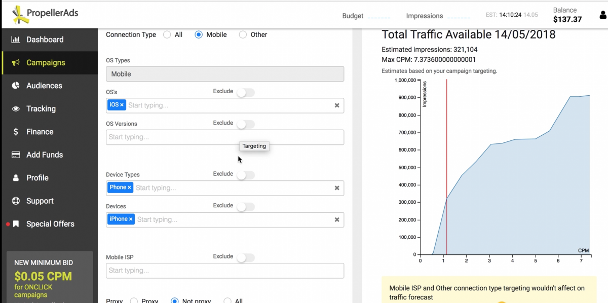 propeller ads promo code