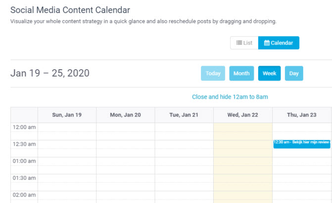 social pilot review planning