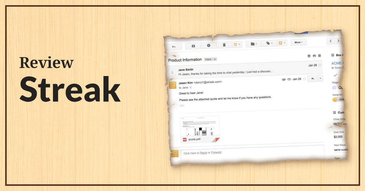 Streak,Streak review