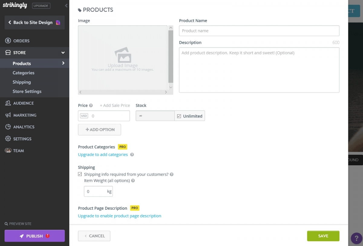 strikingly definition