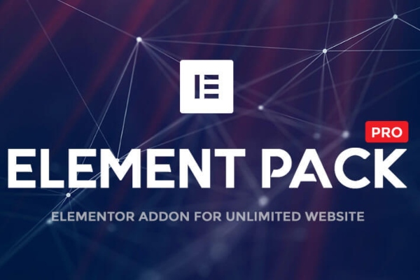 A collage of icons showcasing the prominent features of Element Pack