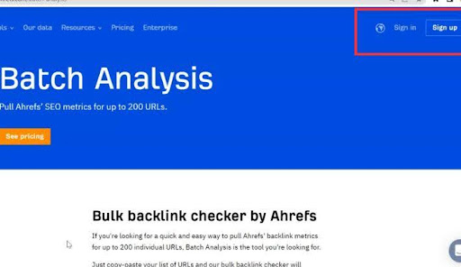 Streamline SEO tasks with Batch Analysis Ahrefs tool