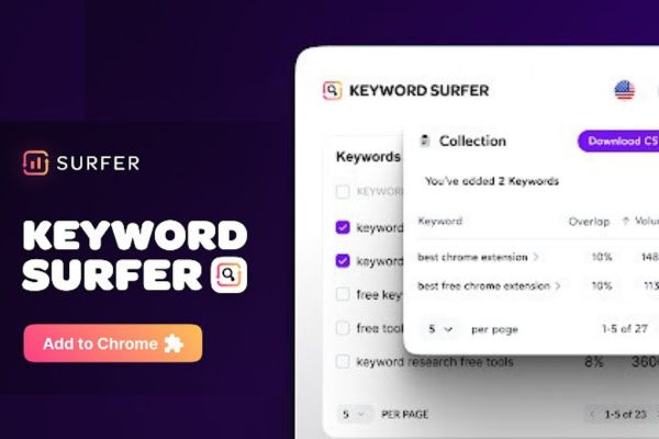 Keyword Surfer - SEO Chrome Extension