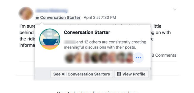 The secret to effective affiliate marketing on facebook 18 Create badges for active members