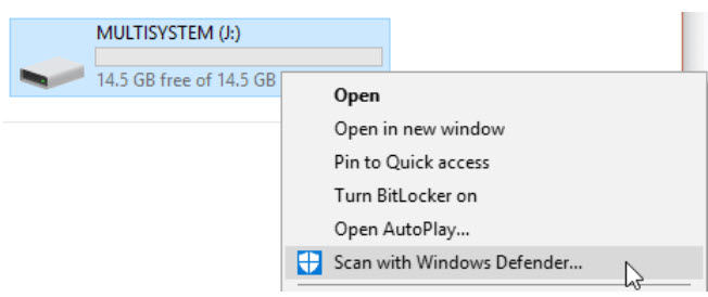 the disk is write protected