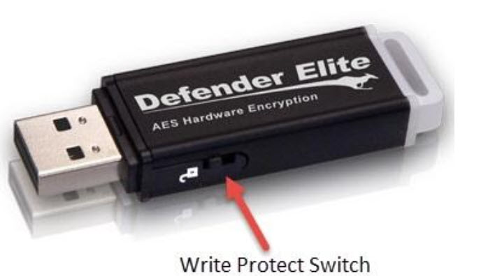 the disk is write protected