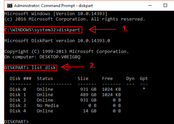 the disk is write protected