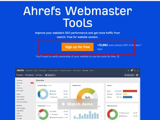 Enhance your online presence with the Ahrefs trial trick